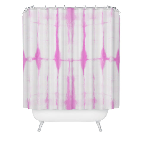 Amy Sia Agadir 2 Pink Shower Curtain