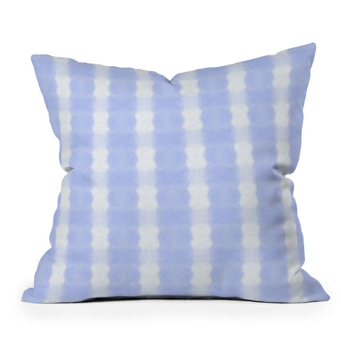 Amy Sia Agadir 5 Pastel Blue Outdoor Throw Pillow