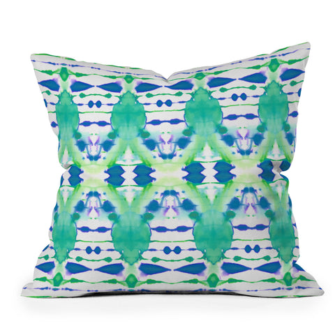 Amy Sia Inky Oceans Outdoor Throw Pillow