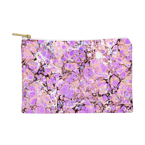 Amy Sia Marble Bubble Lilac Pouch