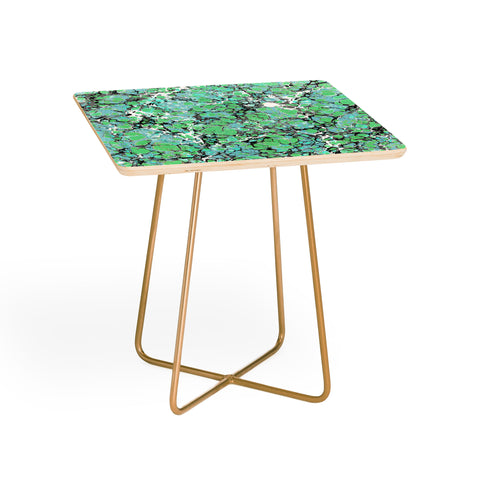 Amy Sia Marble Bubble Mint Side Table