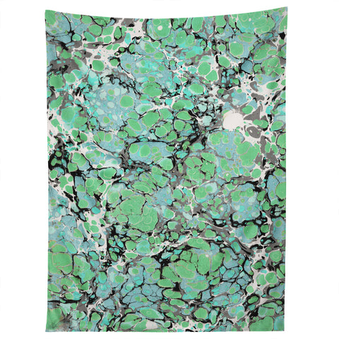 Amy Sia Marble Bubble Mint Tapestry
