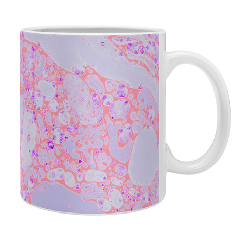 Amy Sia Marble Coral Pink Coffee Mug