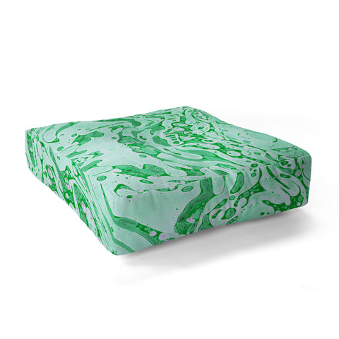 Amy Sia Marble Jade Floor Pillow Square
