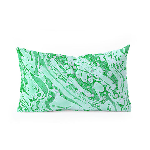 Amy Sia Marble Jade Oblong Throw Pillow