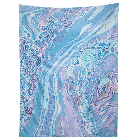 Amy Sia Marble Pale Blue Tapestry