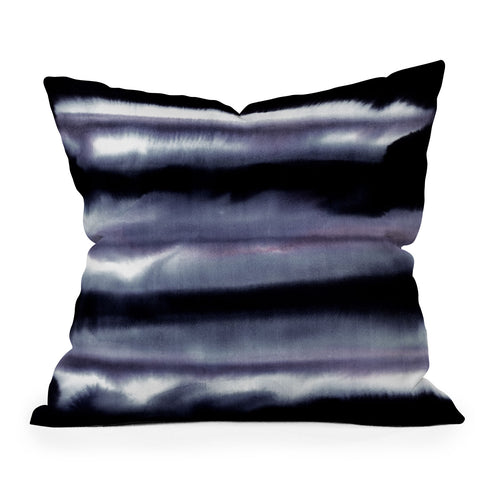 Amy Sia Tempest Monochrome Outdoor Throw Pillow