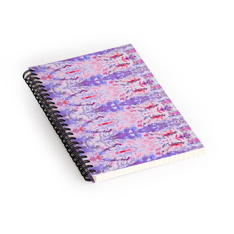 Amy Sia Ubud Purple Spiral Notebook