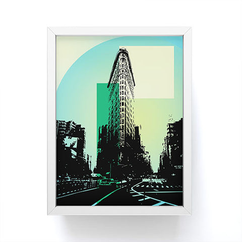 Amy Smith Flat Iron Building New York Framed Mini Art Print