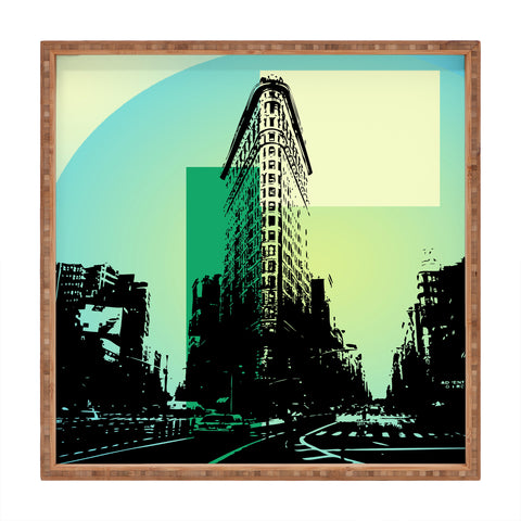 Amy Smith Flat Iron Building New York Square Tray