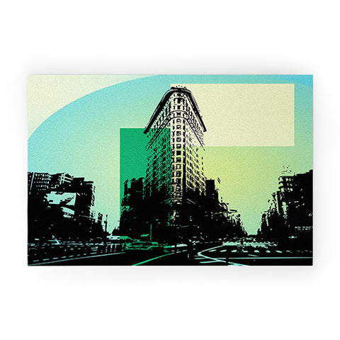 Amy Smith Flat Iron Building New York Welcome Mat