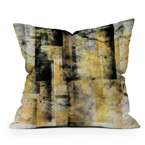 Amy Smith I Like It Messy Outdoor Throw Pillow