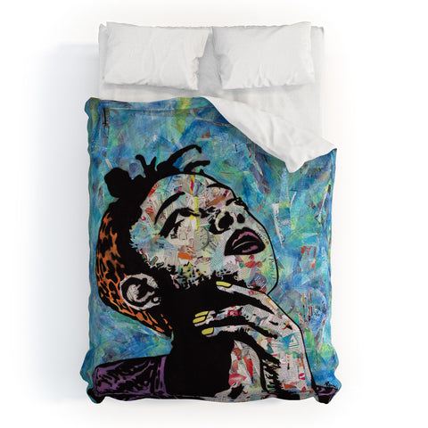 Amy Smith The Thinker Duvet Cover