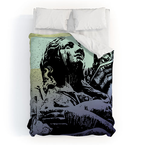 Amy Smith Vienna Statue Duvet Cover