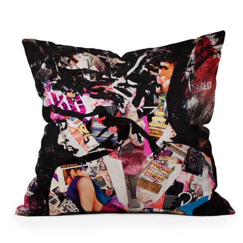Amy Smith Wicked Outdoor Throw Pillow