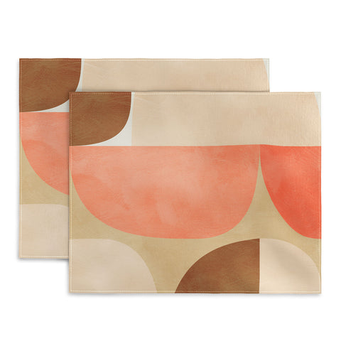 Ana Rut Bre Fine Art mid century geometric abstract Placemat
