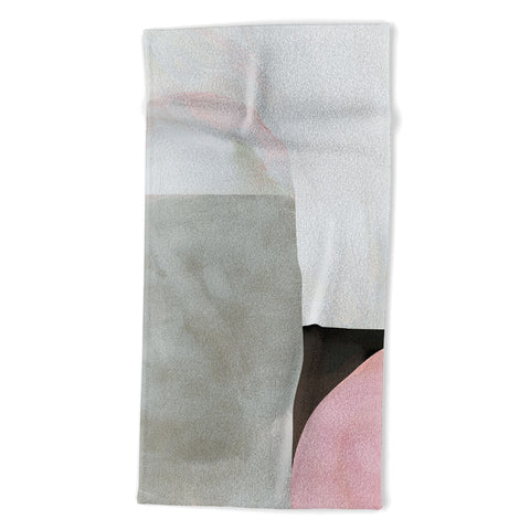 Ana Rut Bre Fine Art mid century scandi winter Beach Towel