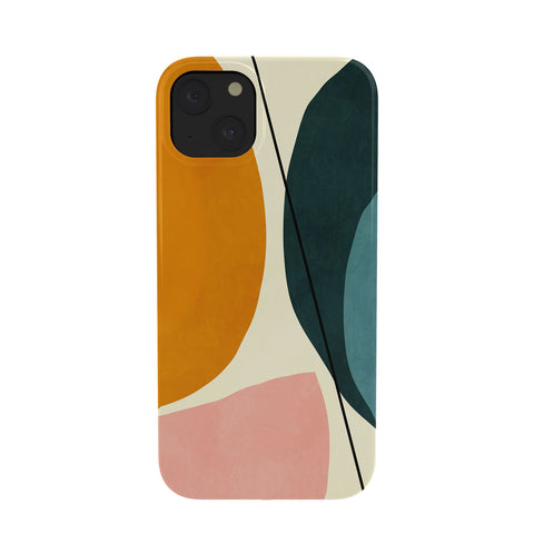 Ana Rut Bre Fine Art shapes geometric minimal paint Phone Case