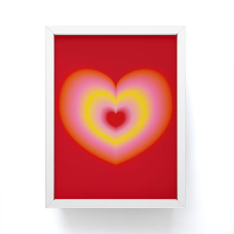 Ana Rut Bre Fine Art valentine red Framed Mini Art Print