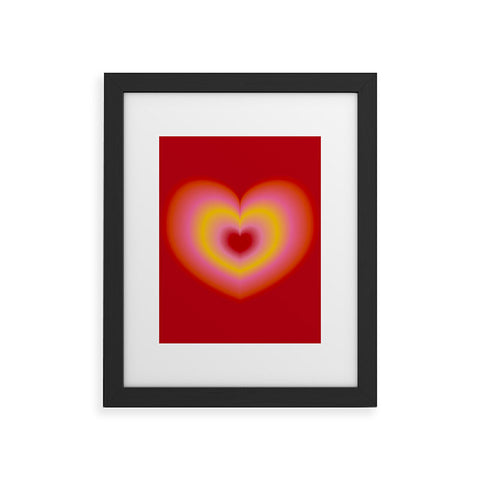 Ana Rut Bre Fine Art valentine red Framed Art Print