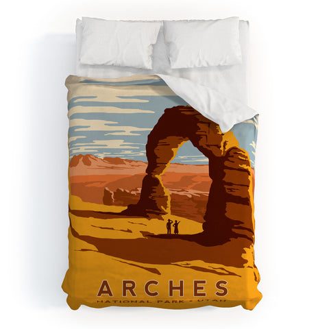 Anderson Design Group Arches Duvet Cover