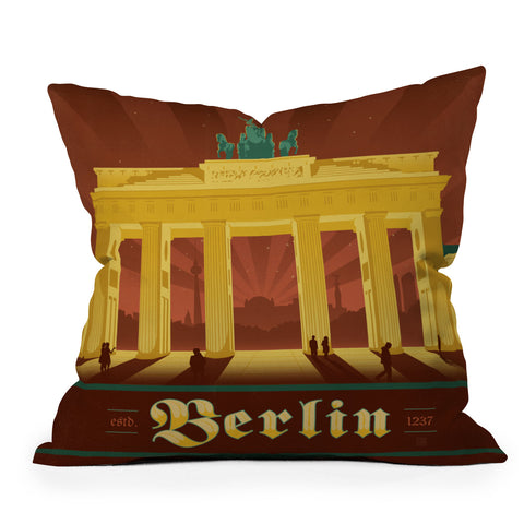 Anderson Design Group Berlin Outdoor Throw Pillow