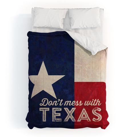 Anderson Design Group Dont Mess With Texas Flag Comforter