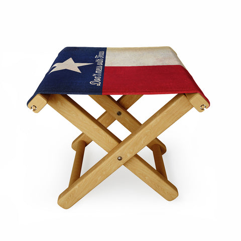 Anderson Design Group Dont Mess With Texas Flag Folding Stool