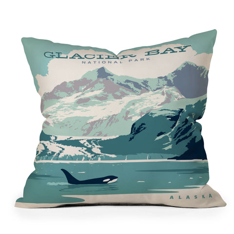 Anderson Design Group Glacier Bay Outdoor Throw Pillow