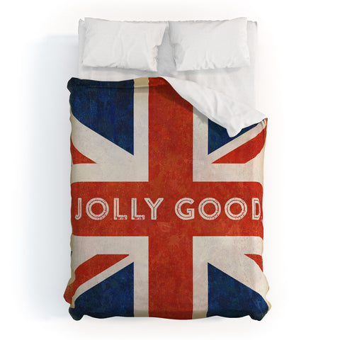 Anderson Design Group Jolly Good British Flag Duvet Cover