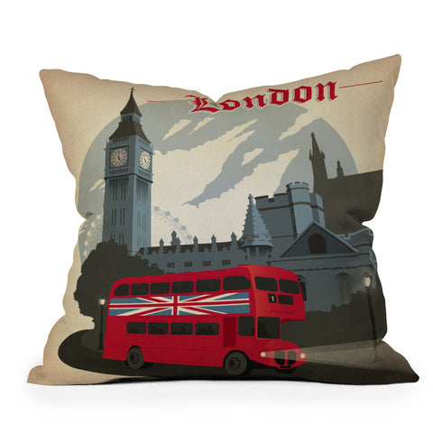 Anderson Design Group London Outdoor Throw Pillow