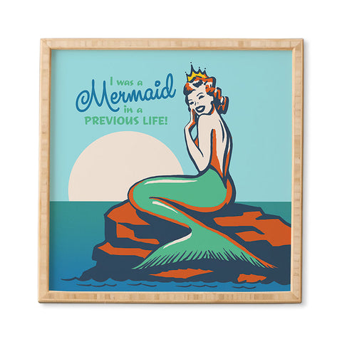 Anderson Design Group Mermaid In A Previous Life Framed Wall Art