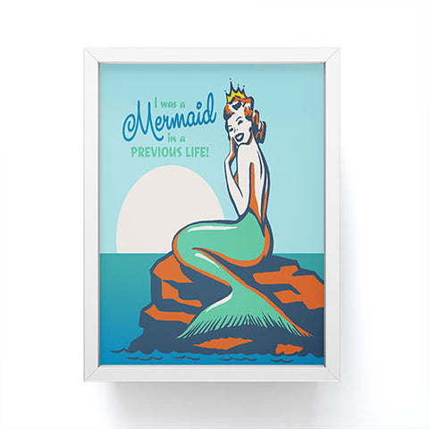 Anderson Design Group Mermaid In A Previous Life Framed Mini Art Print