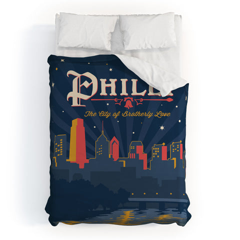 Anderson Design Group Philly Duvet Cover