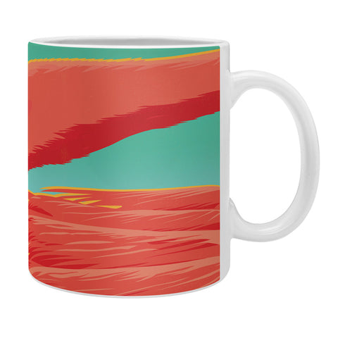 Anderson Design Group Tropical Flamingo Coffee Mug