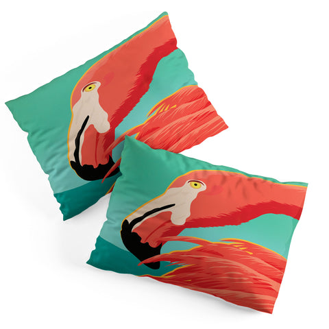 Anderson Design Group Tropical Flamingo Pillow Shams
