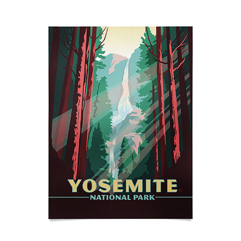 Anderson Design Group Yosemite National Park Poster
