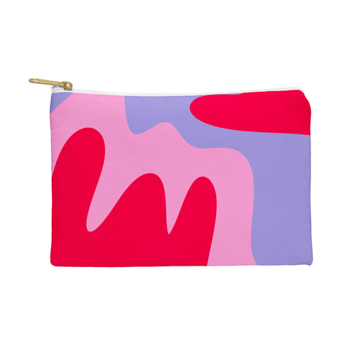 Angela Minca Abstract modern shapes Pouch