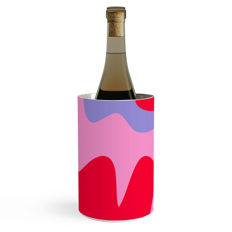Angela Minca Abstract modern shapes Wine Chiller