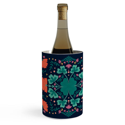 Angela Minca Clovers and flowers Wine Chiller