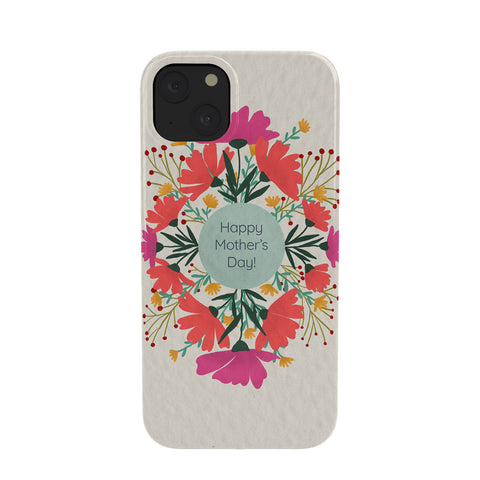 Angela Minca Happy mothers day floral Phone Case