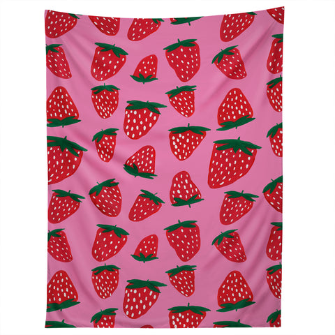 Angela Minca Organic summer strawberries Tapestry
