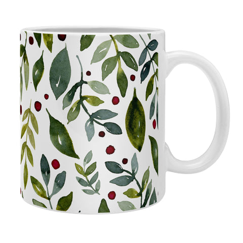 Angela Minca Seasonal branches green Coffee Mug