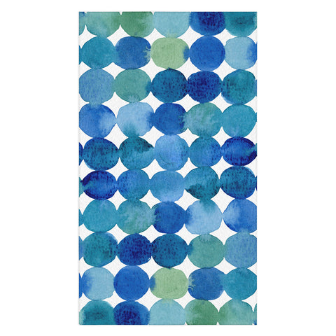 Angela Minca Watercolor dot pattern Tablecloth