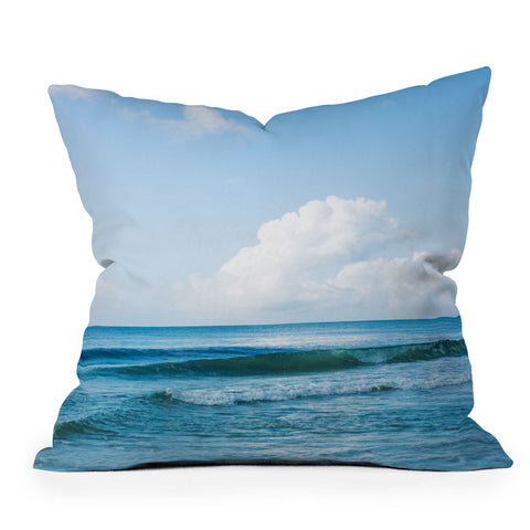 Ann Hudec Blue Heaven Outdoor Throw Pillow