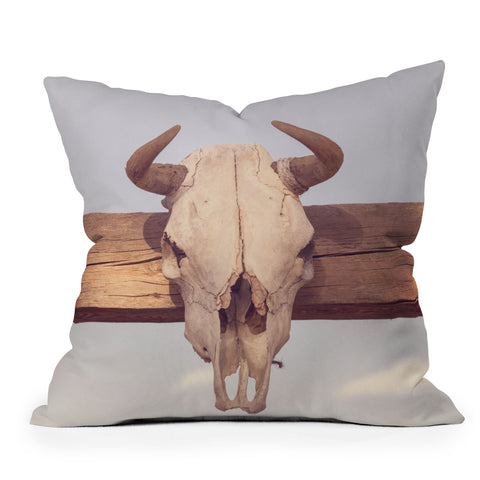 Ann Hudec Relic of the West Outdoor Throw Pillow