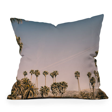 Ann Hudec SoCal Gold Outdoor Throw Pillow