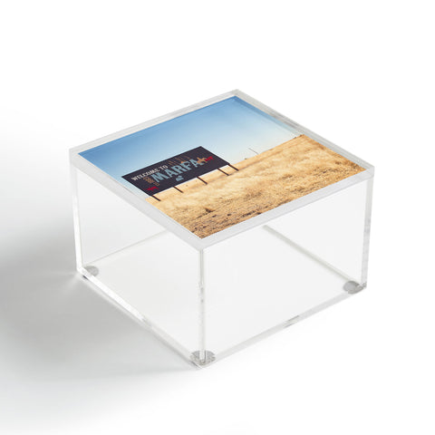 Ann Hudec Welcome to Marfa Acrylic Box