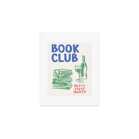 April Lane Art Book Club Art Print