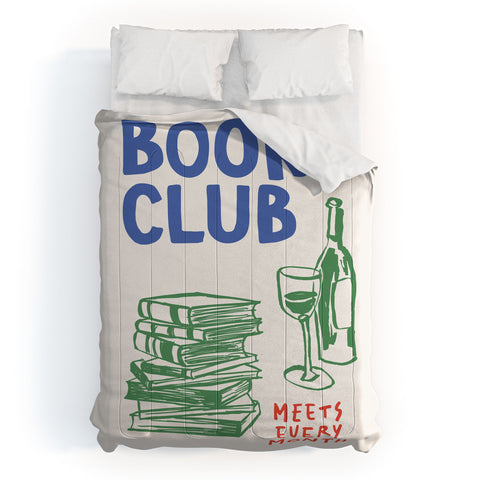 April Lane Art Book Club Comforter